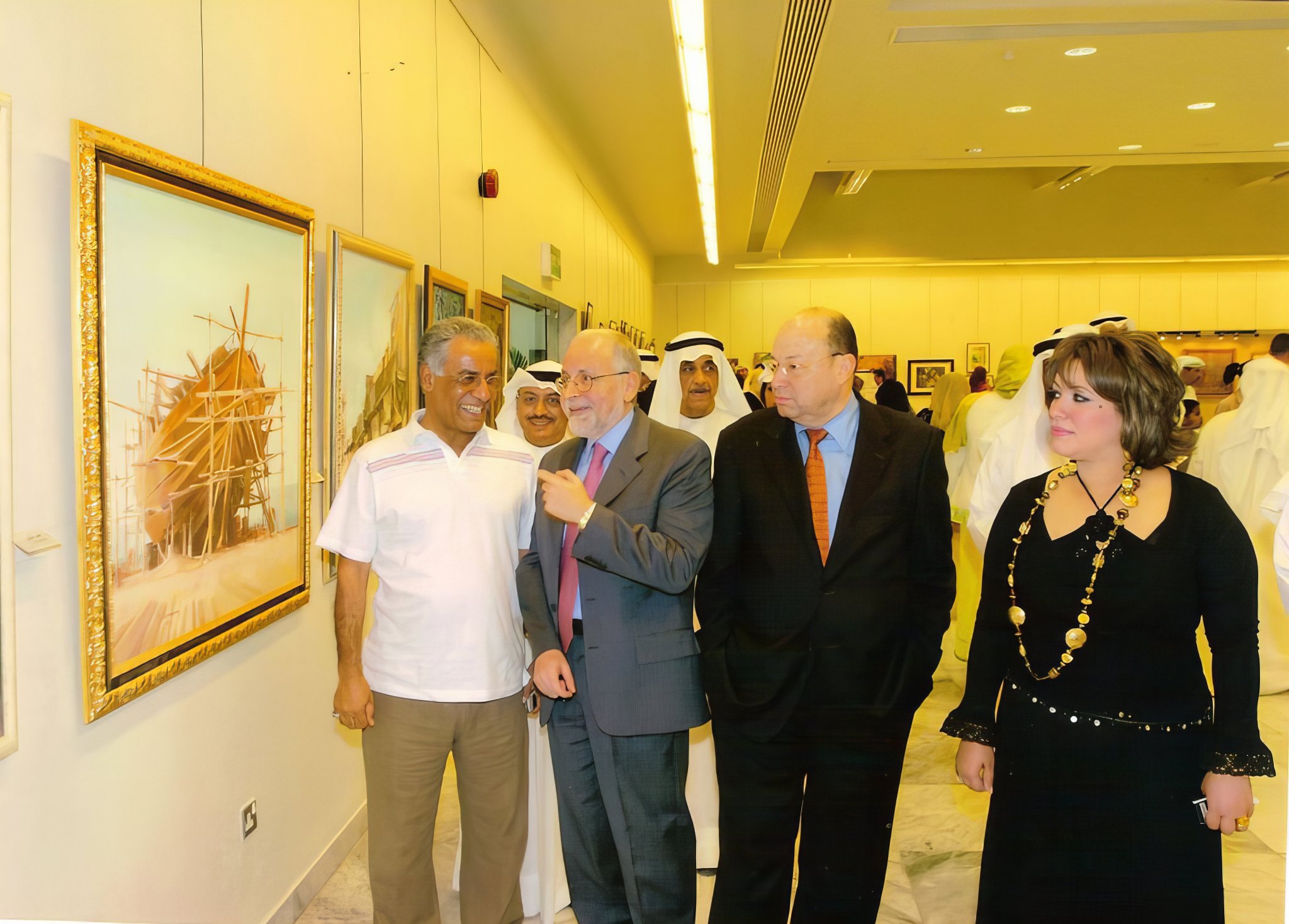With the Former Italian Ambassador
